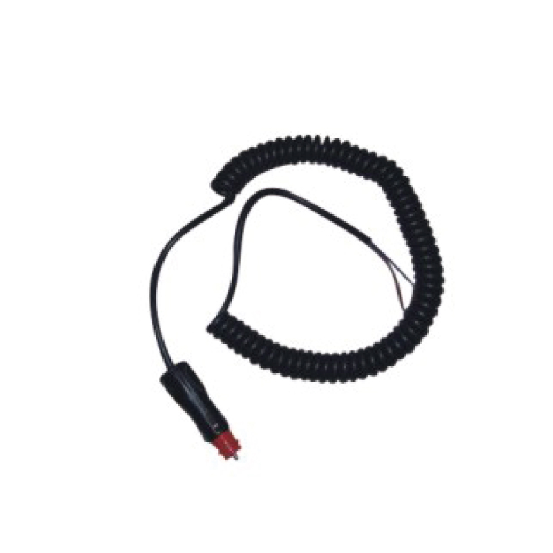 PU spirálový kabel se zapalovačem doutníků, délka kabelu 1m,2m,3m.....JH017-A
