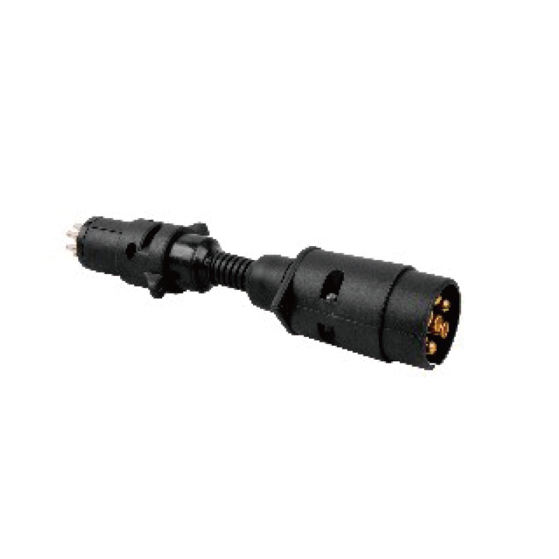 7 Pin velký kruh na vozidle k 7 Pin malý kruh na přívěsu JH019-J