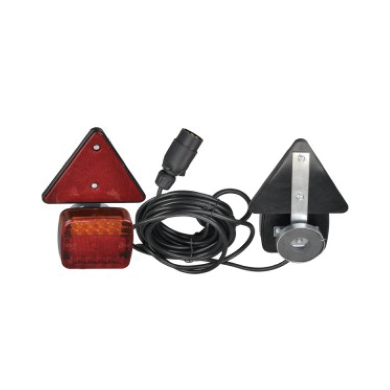Sada LED magnetického světla (s trojúhelníkovým reflektorem) JH108-C